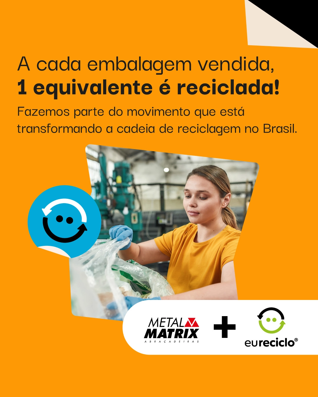 Parceria que gera impacto positivo! Parceria que gera impacto positivo!