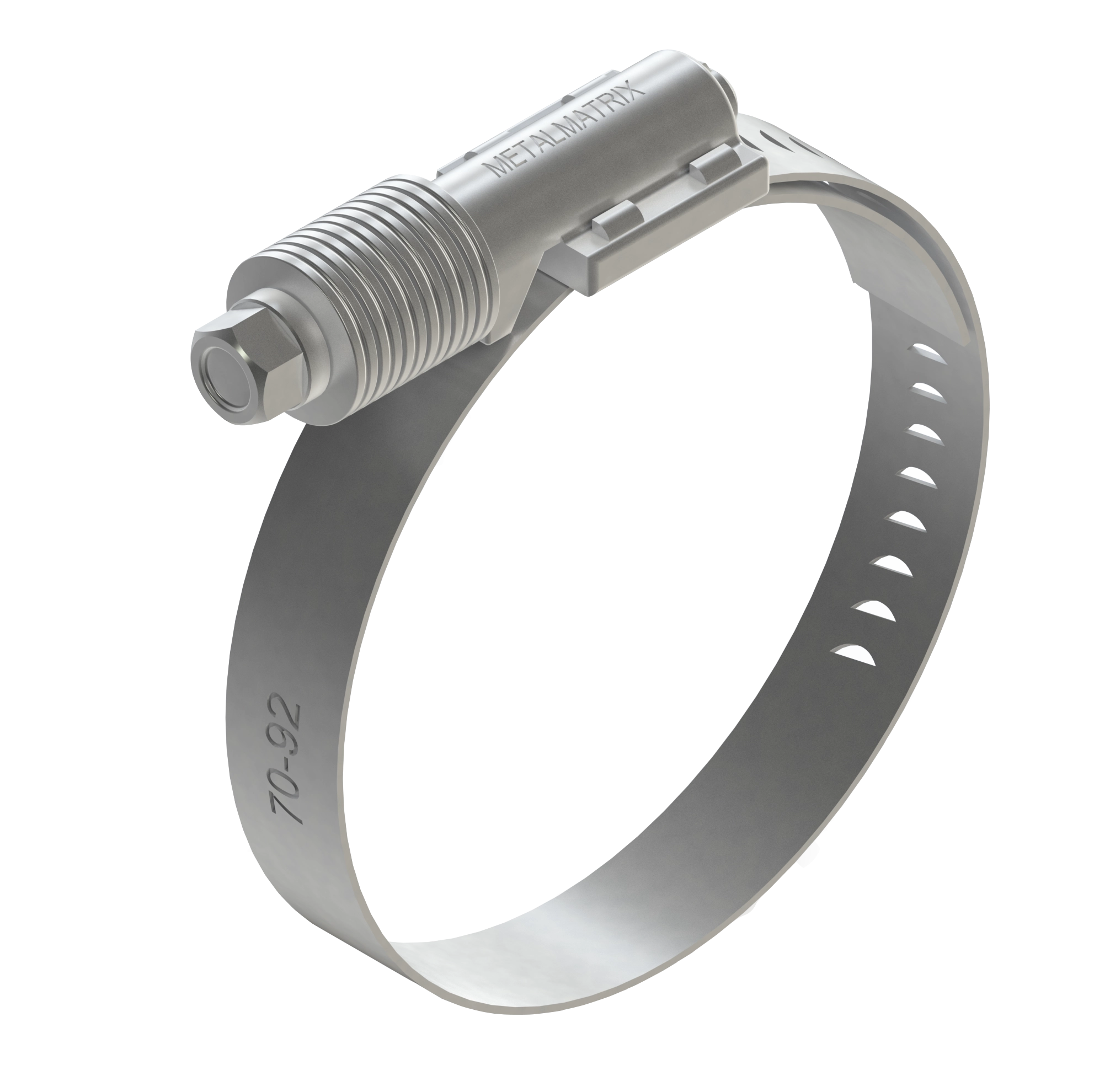 Heavy Duty Worm Hose Clamp